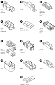 oversigt adapterstik y splitter