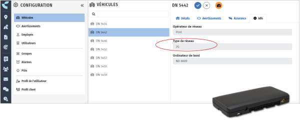 2g ordinateurs de bord